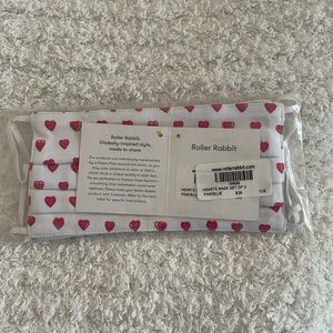 Roller Rabbit Pima Cotton face Mask.